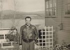 Dad at the camp 1948